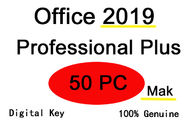 50 제품 열쇠 50 사용자 다언어 버전 플러스 PC 사무실 2019 전문가