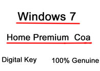 온라인 Windows 7 가정 우수한 활성화 열쇠 MS COA 면허 스티커