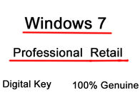 Microsoft Windows 진짜 7 면허 중요한 직업적인 가득 차있는 소매 버전