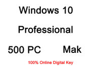 PC 컴퓨터 Windows 10 직업적인 활성화 열쇠 양 Mak 500 PC ESD 이메일
