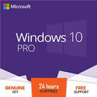 전 세계적으로 원본 Microsoft Win10 Pro 활성화 키 코드 운영 체제 소프트웨어