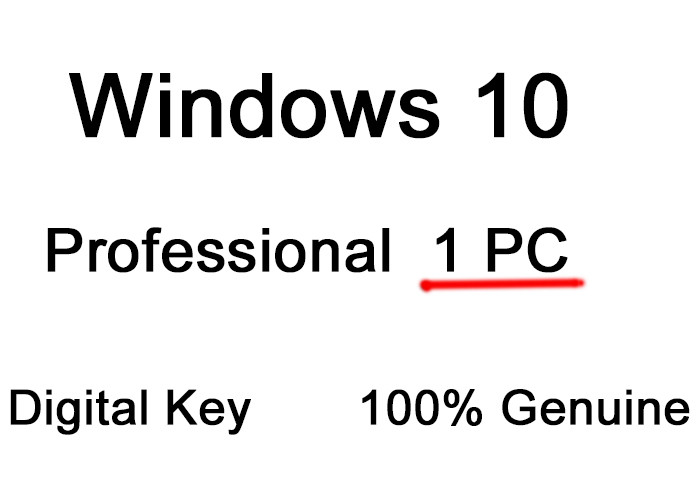 Microsoft Windows 10 면허 열쇠